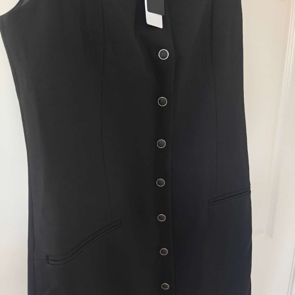 NWT rag & bone Marianna Button-Front Denim Dress - Picture 9 of 9